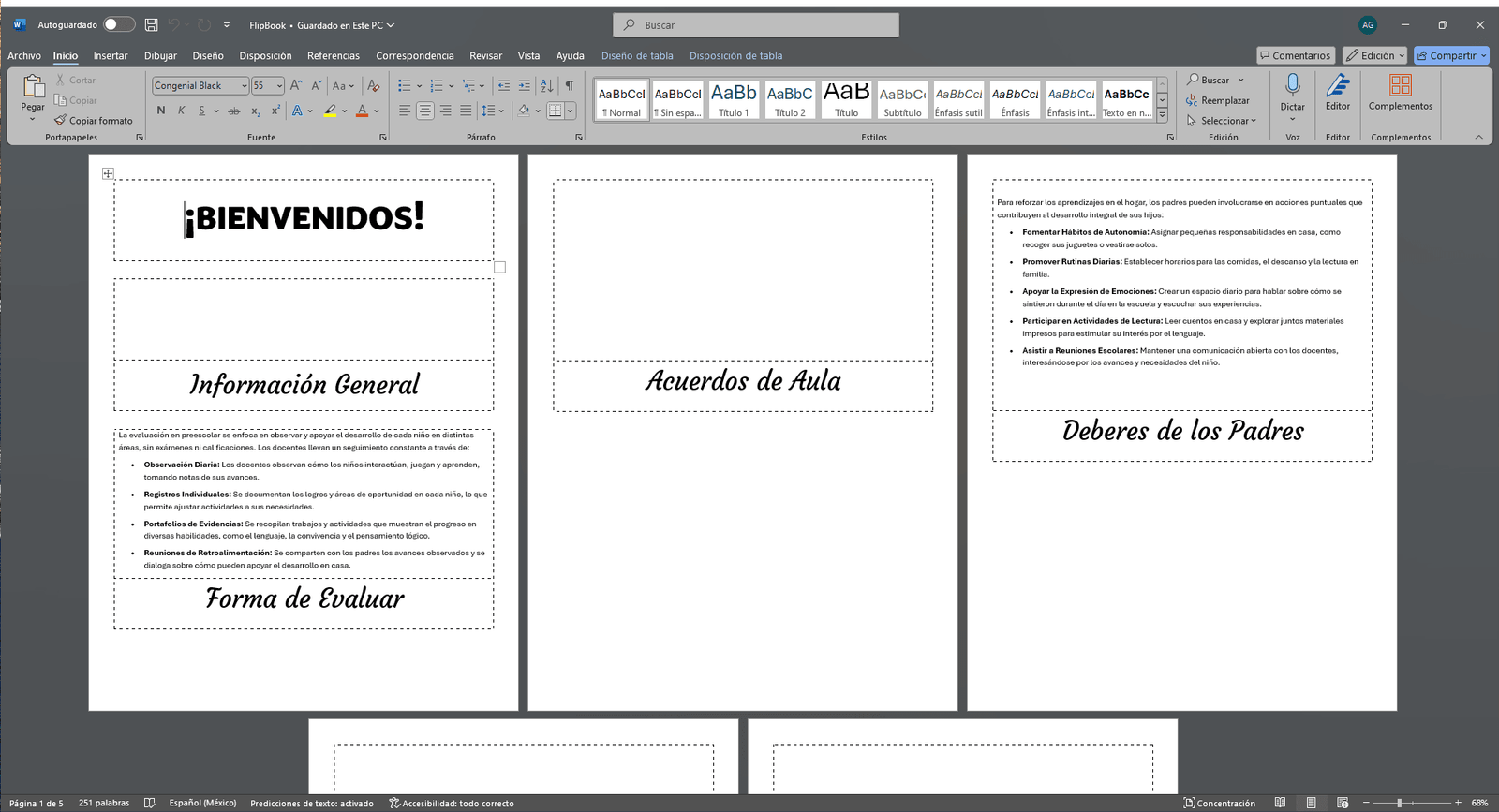 Pack para la Primera Rendición de Cuentas en Preescolar - Image 2
