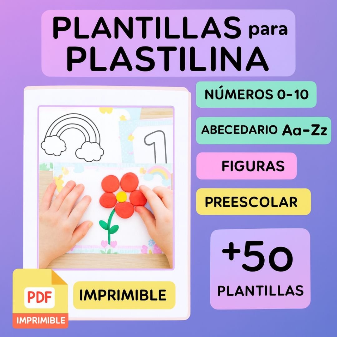 Pack Plantillas para Plastilina